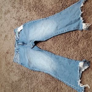 Nobo cropped flare jeans